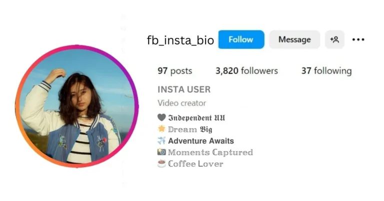 Instagram Bio For Girls In Stylish Fonts