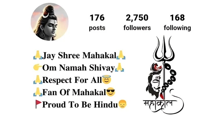 best mahadev bio for instagram