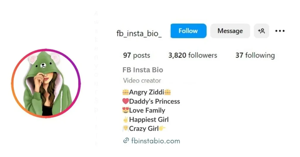 instagram bio for girls