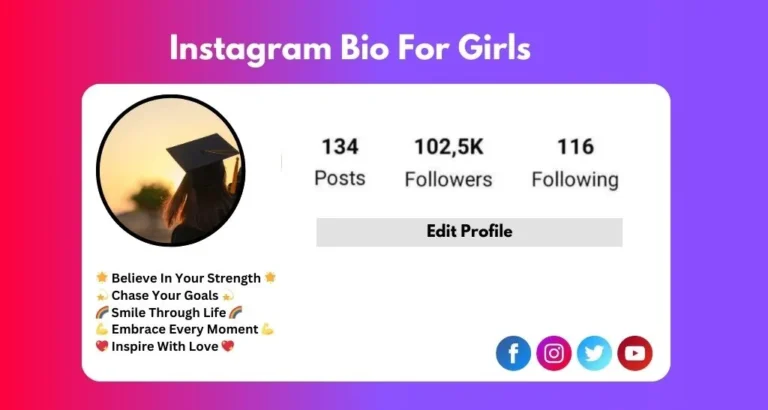 This image is about Instagram Bio For Girls