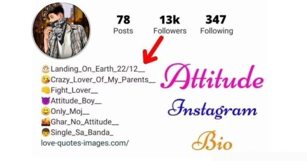 Attitude Bio For Instagram-(2024)