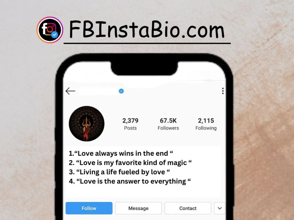 Instagram Bio Quotes Short