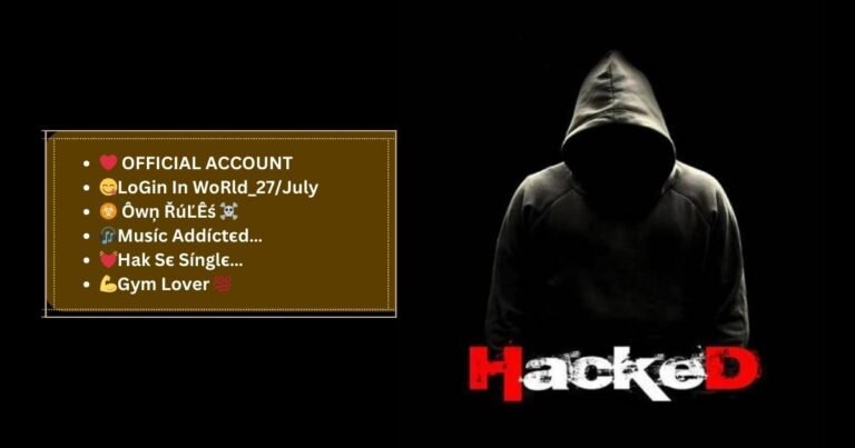 ethical hacker bio for instagram is visible in this image.