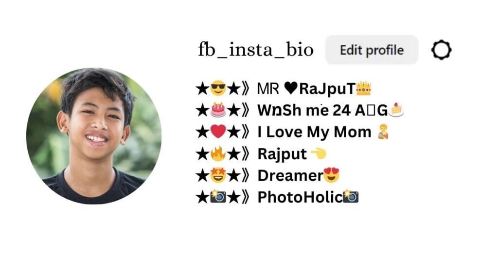 Bio For Instagram For Boy