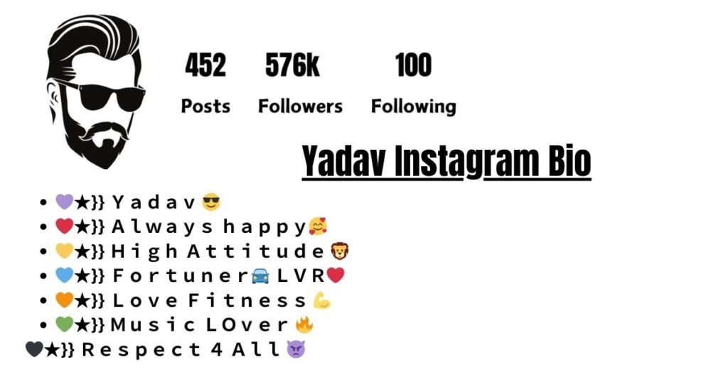 Best Yadav Instagram Bio