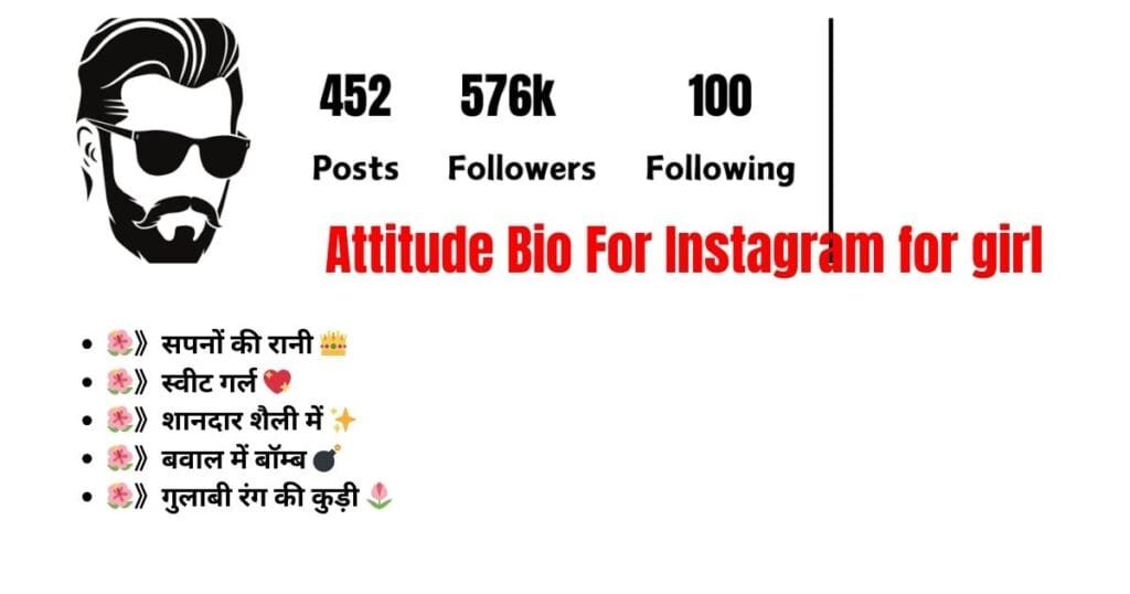 Best Attitude Bio For Instagram for girl