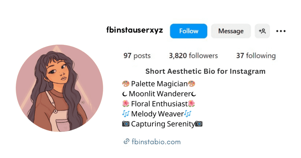 Pastel short aesthetic bio for Instagram with soft colors and gentle textures.