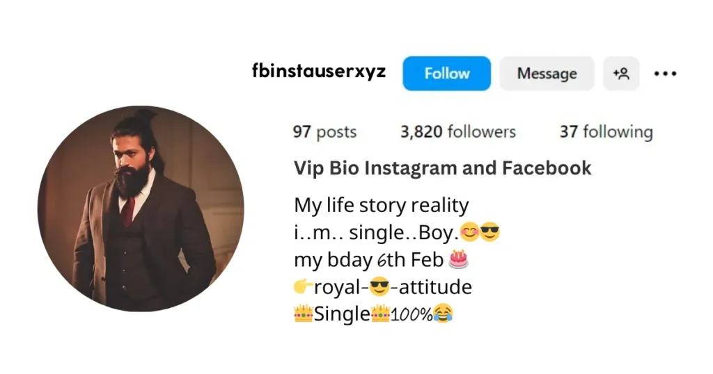 This blog is about VIP Bio Instagram and Facebook. You get a collection of Instagram VIP Bio. This blog is good for ones looking for Instagram VIP Bio.