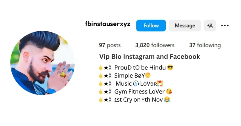 This blog is about VIP Bio Instagram and Facebook. You get a collection of Instagram VIP Bio. This blog is good for ones looking for Instagram VIP Bio.