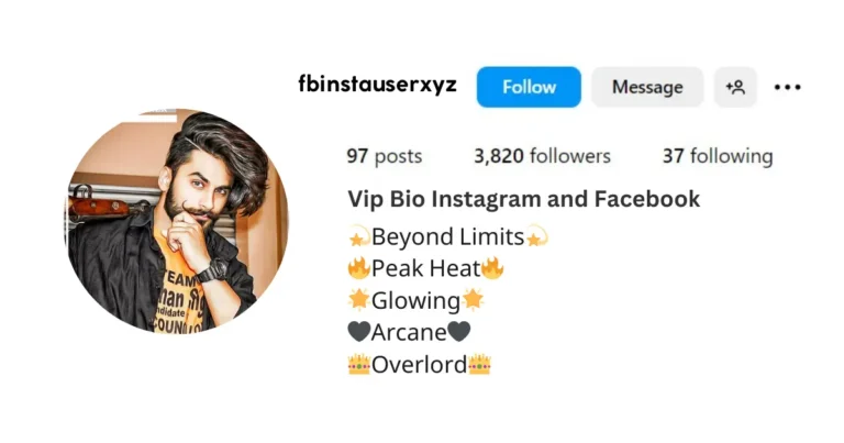 This blog is about VIP Bio Instagram and Facebook. You get a collection of Instagram VIP Bio. This blog is good for ones looking for Instagram VIP Bio.