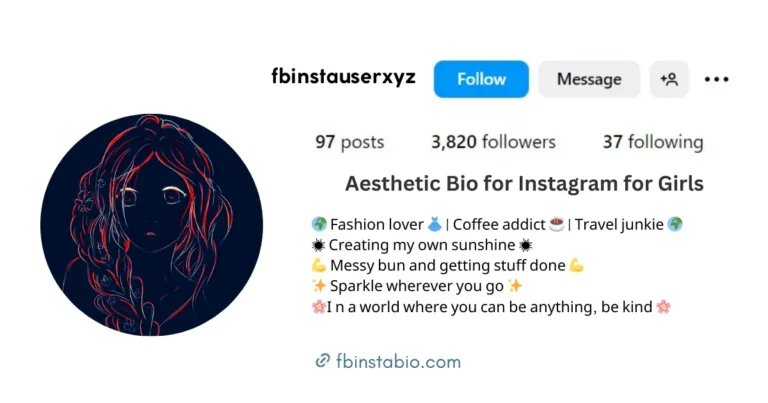 Best Aesthetic Bio for Instagram for Girl - Stylish and Creative Ideas