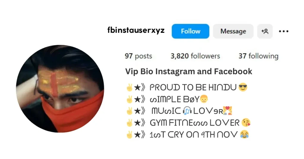 This blog is about VIP Bio Instagram and Facebook. You get a collection of Instagram VIP Bio. This blog is good for ones looking for Instagram VIP Bio.