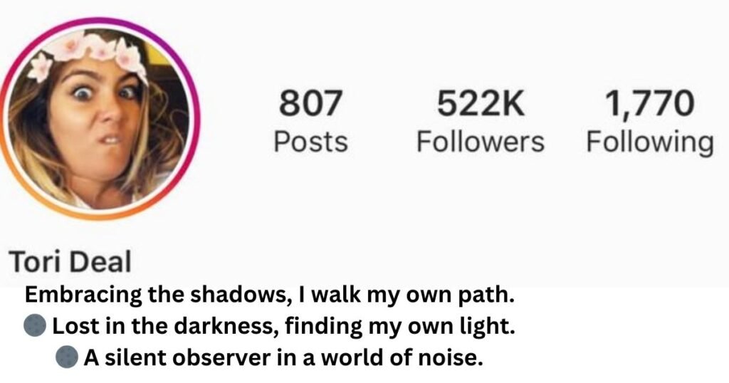 Dark Aesthetic Bio