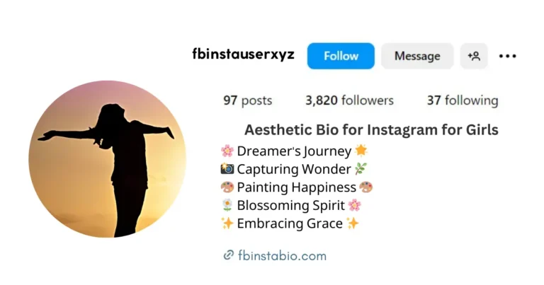 Aesthetic Bio for Instagram for Girl - Cozy and artistic workspace with creative quote overlay.