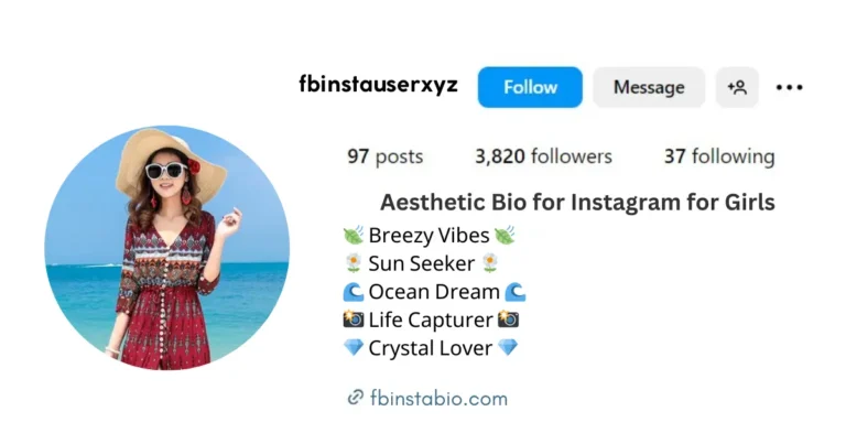 Aesthetic Bio for Instagram for Girl - Minimalist floral arrangement with inspirational text overlay.