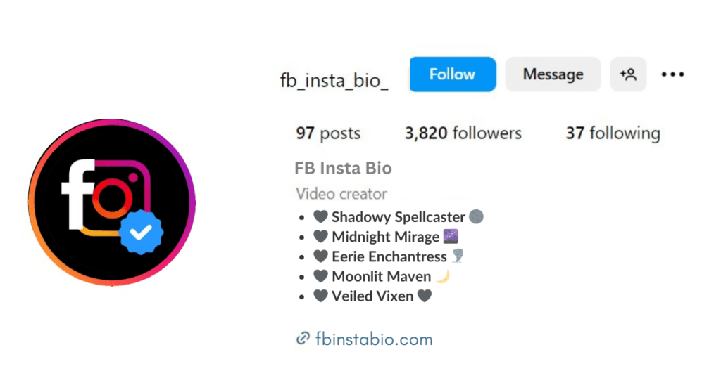 Dark Aesthetic Bio 