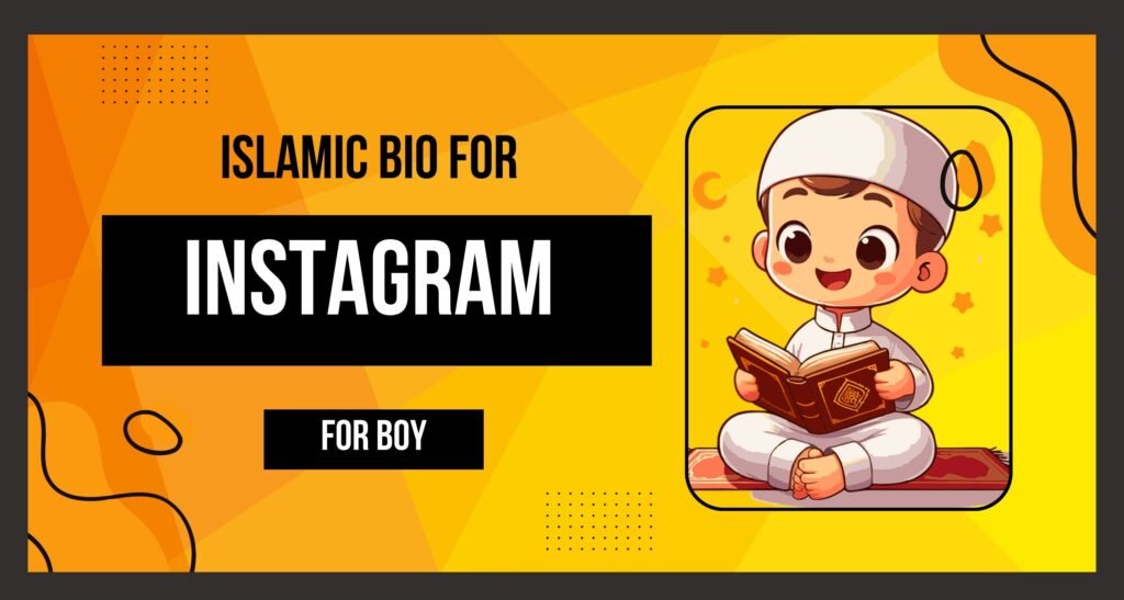 In This Image About Of Islamic Bio For Instagram For Boy