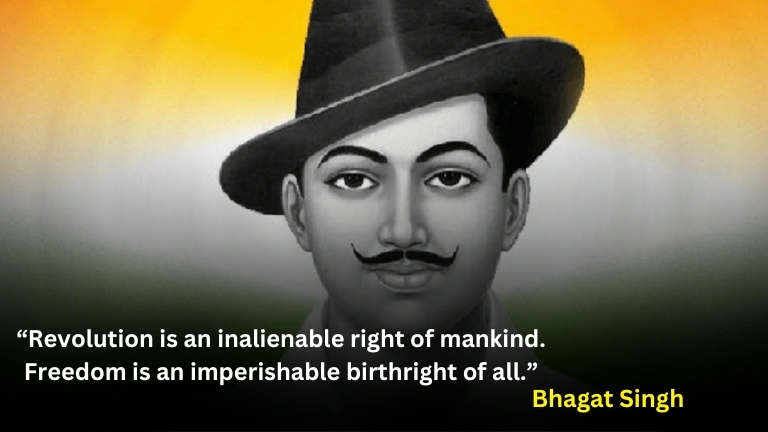 This image is about Bhagat Singh