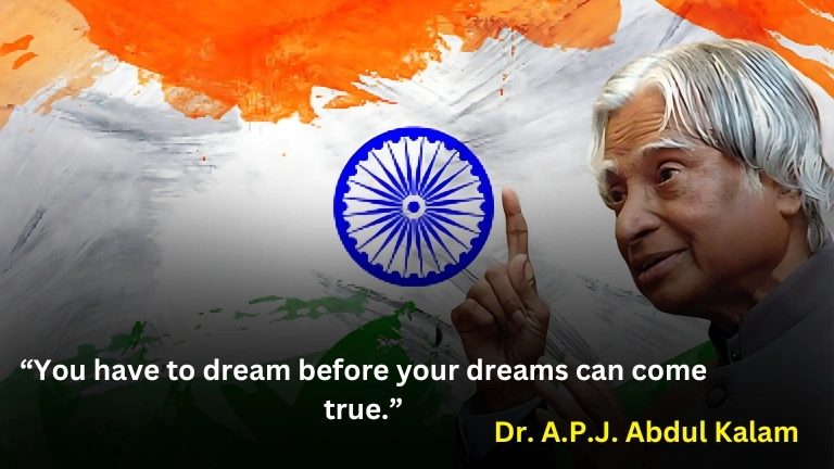 This image is about Dr. A.P.J. Abdul Kalam