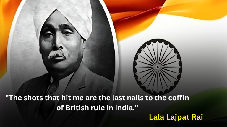 This image is about Lala Lajpat Rai