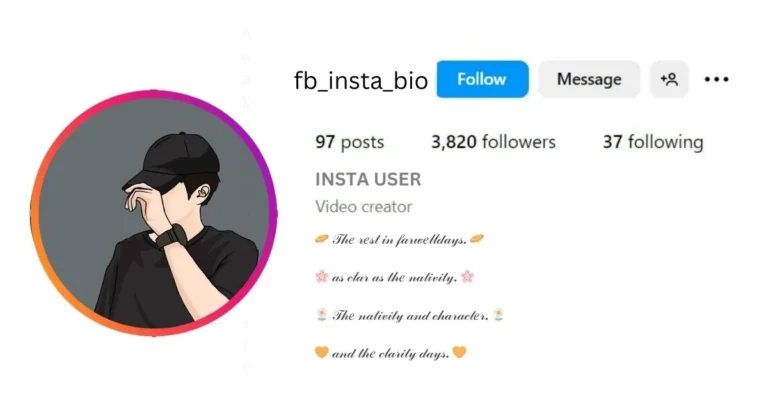 This image is about Aesthetic Bio for Your Private Instagram Account .