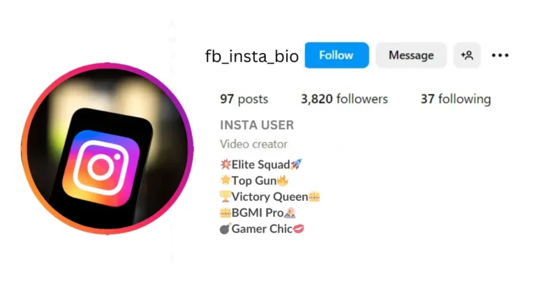 Aesthetic Gamer Bio for Instagram is visible in this image.