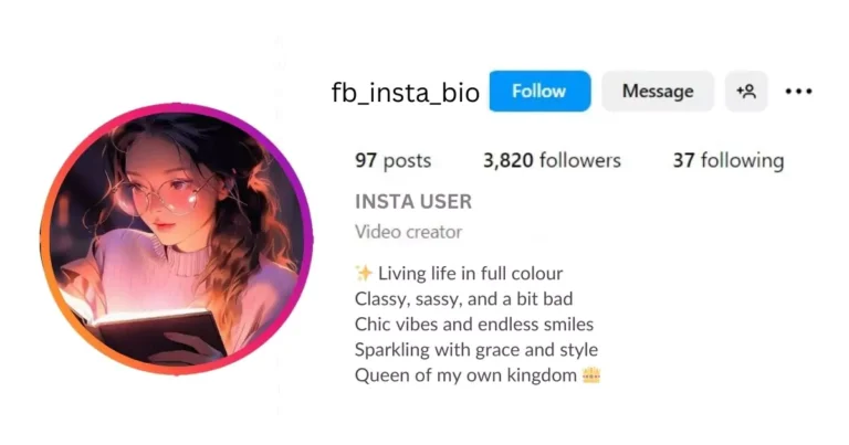 This image is about Best instagram bio.