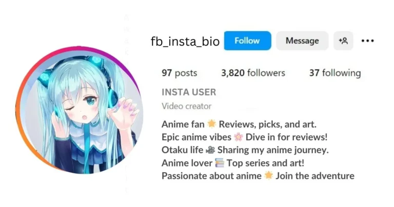 This image is about Funny Anime Bio for Instagram.