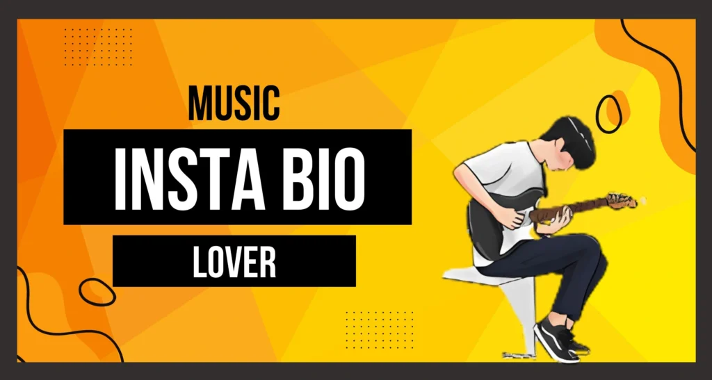 This image is about Insta bio for music Lover-IMAGE 1