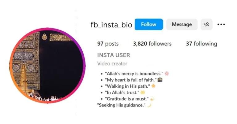 This image is about Islamic Quote as Instagram Caption A Guide to Choosing The Right Word.