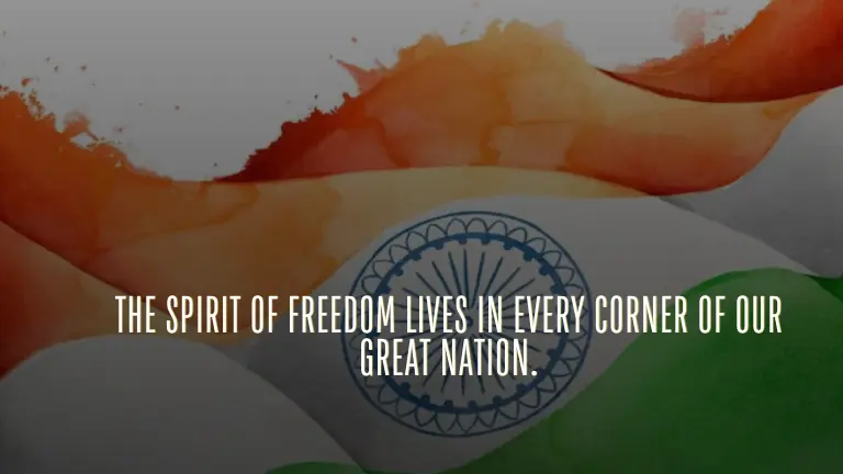 This image is about Patriot Captions for 15 August: Independence Day.