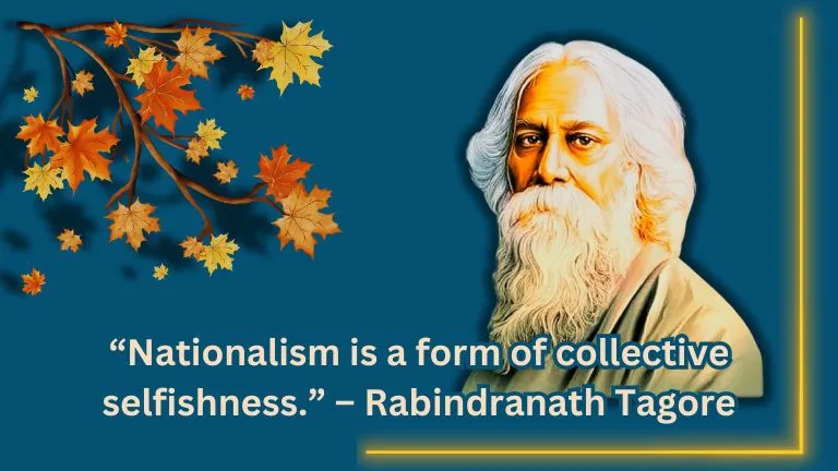 This Image About Of Nationalism Quotes By Rabindranath Tagore .