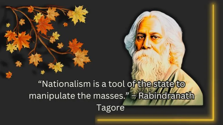 This Image About Of Nationalism Quotes By Rabindranath Tagore .