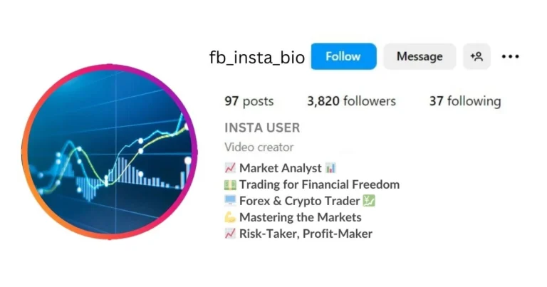 Short Instagram Bio for Traders is visible in this image.