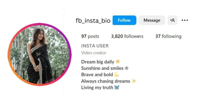 This image of Stylish Attractive Instagram bio for Girl.