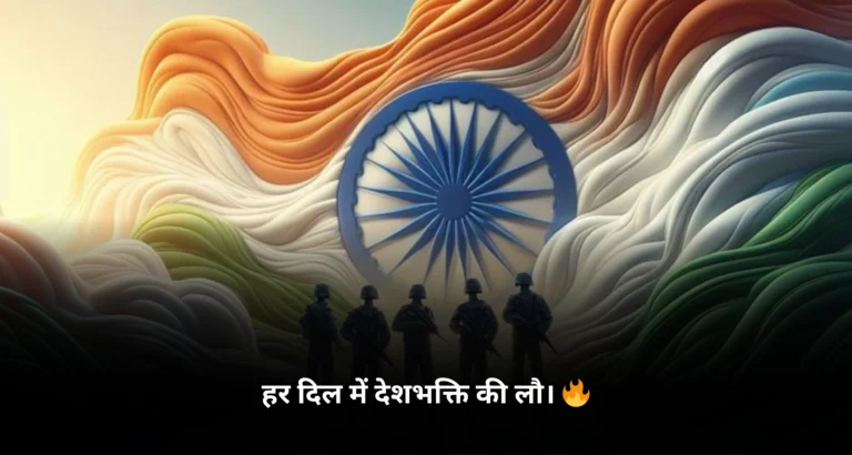 Trending Independence Day Captions In Hindi is Visible in this Image