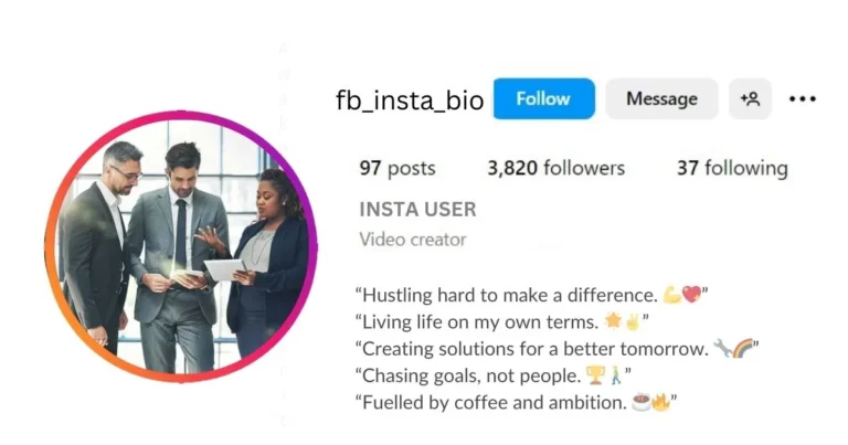 This image of Entrepreneur Bio For Instagram