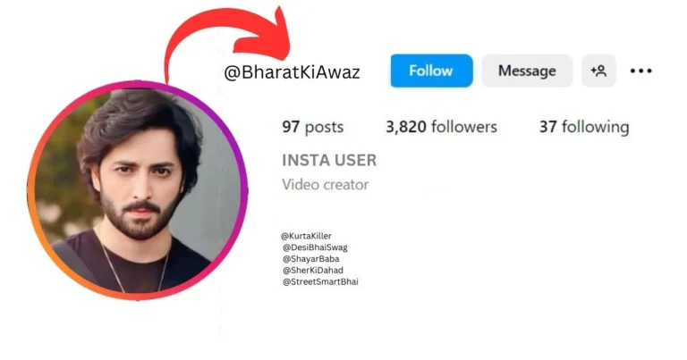 Best Instagram ID Names for Boy is visible in this image