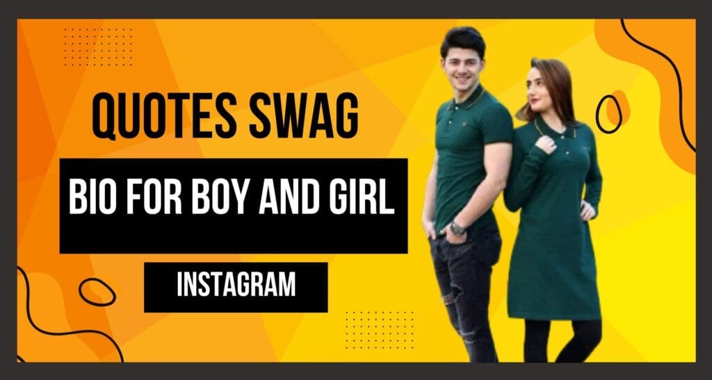 This image of About Quotes Swag Bio Boy and Girl For Instagram